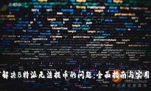 如何解决B特派无法提币的问题：全面指南与实用技巧